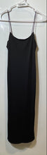 Load image into Gallery viewer, Forever 21 Womens Black Spaghetti Strap Square Neck Slip Dress Size Small