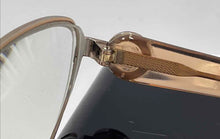 Load image into Gallery viewer, Authentic Versace Women's Silver-Tone Brown Frame Crystal Glasses