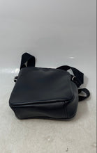Load image into Gallery viewer, Boss Parfums Womens Black Leather Adjustable Strap Zipper Crossbody Bag
