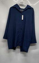 Load image into Gallery viewer, Banana Republic Womens Blue Long Sleeve Button-Up Shirt Size Large With Tag