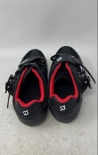 Load image into Gallery viewer, Peloton Womens Black Leather Low Top Adjustable Strap Cycling Shoes Size EUR 36