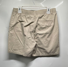 Load image into Gallery viewer, Izod Kids Beige Flat Front Slash Pocket Bermuda Shorts Size 14 1/2 Plus