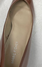 Load image into Gallery viewer, Marc Fisher Womens Caitlin Brown Pointed Toe Slip-On Block Pump Heels Size 8.5M