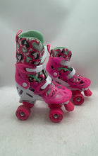 Load image into Gallery viewer, Roller Derby Unisex Kids Quick Fit 5015-8437 Pink Buckle Roller Skates Size 12-2