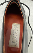 Load image into Gallery viewer, Joan & David Womens Black Leather Round Toe Oxford Dress Shoe Size 8M