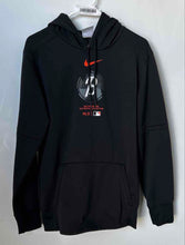 Load image into Gallery viewer, Nike Mens Black Los Angeles Dodgers Therma-Fit MLB Baseball Hoodie Size S