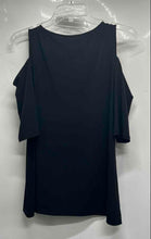 Load image into Gallery viewer, The Limited Womens Black 3/4 Cold Shoulder Sleeve Pullover Blouse Top Size M