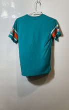 Load image into Gallery viewer, NFL Boys Blue Miami Dolphins Short Sleeve Crew Neck Pullover T-Shirt Size Small