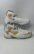 Load image into Gallery viewer, Nike Unisex Kids LeBron 13 Fruity Pebbles 846222-100 White Sneaker Shoes Size 7Y