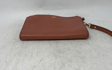 Load image into Gallery viewer, Michael Kors Womens Adele Pink Pebbled Leather Double Zip Phone Wristlet Wallet