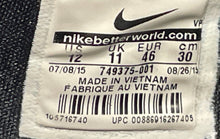 Load image into Gallery viewer, Nike Mens KD 8 749375-001 Dark Gray Low Top Lace-Up Sneaker Shoes Size 12