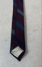 Load image into Gallery viewer, Paco Rabanne Mens Multicolor Striped Adjustable Pointed Tie One Size