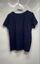Load image into Gallery viewer, Anne Klein Womens Blue Short Sleeve Crew Neck Pullover T-Shirt Size Large
