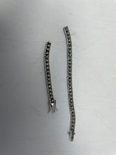 Load image into Gallery viewer, Women's Silver-Tone Tennis Bracelet Broken for Repair (NCL)