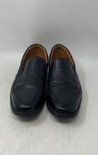 Load image into Gallery viewer, Clarks Mens Tilden Free Black Leather Square Toe Slip-On Loafer Shoes Size 9W