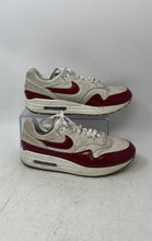 Load image into Gallery viewer, Nike Womens Air Max 1 LX FJ3169-100 White Red Leather Sneaker Shoes Size 8.5