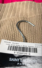 Load image into Gallery viewer, Lucky Brand Womens Beige Scoop Neck Drop Shoulder Pullover Sweater Size L