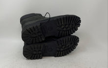 Load image into Gallery viewer, Timberland Kids Premium 6-Inch 12907 Black Waterproof Combat Boots Size 5.5M