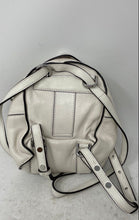 Load image into Gallery viewer, Michael Kors Womens White Leather Adjustable Strap Convertible Backpack