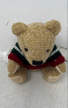 Load image into Gallery viewer, Vintage HugFun Plush Teddy Bear Stuffed Animal Toy Wearing Holidays Sweater
