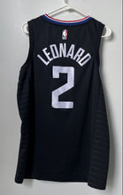 Load image into Gallery viewer, Nike Mens Black NBA Los Angeles Clippers Kawhi Leonard #2 Jersey Size 48