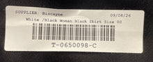 Load image into Gallery viewer, White House Black Market Womens Black Side Zip Straight & Pencil Skirt Size 00