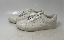 Load image into Gallery viewer, Juicy Couture Womens Alanis B White Glitter Rhinestone Sneakers Shoes Size 6.5