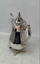 Load image into Gallery viewer, Oneida USA Silver-Tone Tableware Engraved Serving Hinged Lid Tea Pot