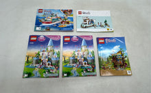Load image into Gallery viewer, Lot Of 5 Pcs Assorted Lego Friends & Disney Princess Instruction Manual Books