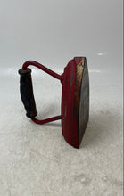Load image into Gallery viewer, Antique Ober Manufacturing Co. Red Black Cast Iron Handled Flatiron Collectible