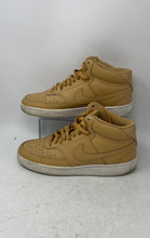 Load image into Gallery viewer, Nike Womens Court Vision Mid CD5436-700 Beige Mid Top Sneaker Shoes Size 11
