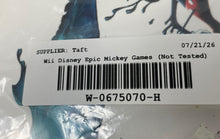 Load image into Gallery viewer, Disney Nintendo Wii Epic Mickey Multicolor Video Game Not Tested