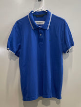 Load image into Gallery viewer, Purificacion Garcia Mens Blue Short Sleeve Collared Polo Shirt Size XXL