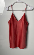 Load image into Gallery viewer, Express Womens Coral Velvet Sleeveless V-Neck Camisole Tank Top Size XS