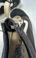 Load image into Gallery viewer, Vans Unisex Off The Wall Black White Lace-Up Low Top Sneakers Shoes Size M7.5 W9