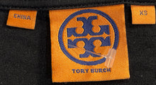 Load image into Gallery viewer, Tory Burch Womens Black Cowl Neck 3/4 Sleeve Sheath Dress Size XS
