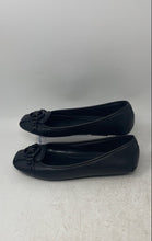 Load image into Gallery viewer, Michael Kors Womens Black Faux Leather Slip-On Moccasins Flats Size 8M