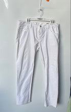 Load image into Gallery viewer, Armani Exchange Mens J13 White Denim Slim Fit Pockets Straight Jeans Pants Sz 36