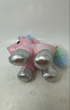Load image into Gallery viewer, Dan Dee Collector's Choice Pink Silver Sparkly Unicorn Plush Toy