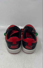 Load image into Gallery viewer, Nike Kids Court Borough Low Recraft Red Black Lace-Up Sneaker Shoes Size 4Y