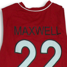 Load image into Gallery viewer, Augusta Sportswear Mens Red Northside Vernon Maxwell #22 Basketball Jersey Sz L