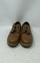Load image into Gallery viewer, Izod Mens Lewis Brown Leather Round Toe Lace-Up Oxford Dress Shoes Size 10M