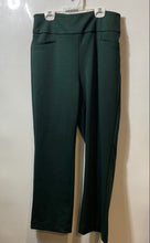 Load image into Gallery viewer, 7th Avenue Design Studio New York & Company Womens Green Trouser Pants Size M