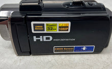 Load image into Gallery viewer, HDV-604S Black 16x Digital Zoom HD Video Camera Recorder Not Tested