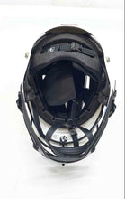 Load image into Gallery viewer, Cascade Youth CS-R White Lacrosse Protective Helmet With Silver Mask Size S/M