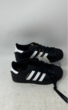 Load image into Gallery viewer, Adidas Boys Superstar Black White Lace-Up Low Top Sneakers Shoes Sz 13K W/ Tags