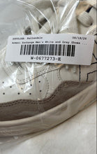 Load image into Gallery viewer, Armani Exchange Mens White Gray Low Top Lace-Up Sneaker Shoes Size 11