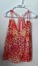 Load image into Gallery viewer, Guess Womens Multicolor Animal Print Sleeveless V-Neck Tank Top Size Medium