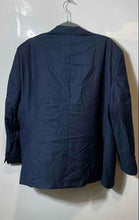 Load image into Gallery viewer, Tiglio Mens Blue Wool Long Sleeve Single-Breasted Two-Button Blazer Size 48S
