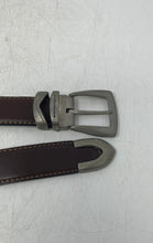 Load image into Gallery viewer, Gian Marco Corsiri Mens Brown Leather Adjustable Buckle Dress Belt 110/125